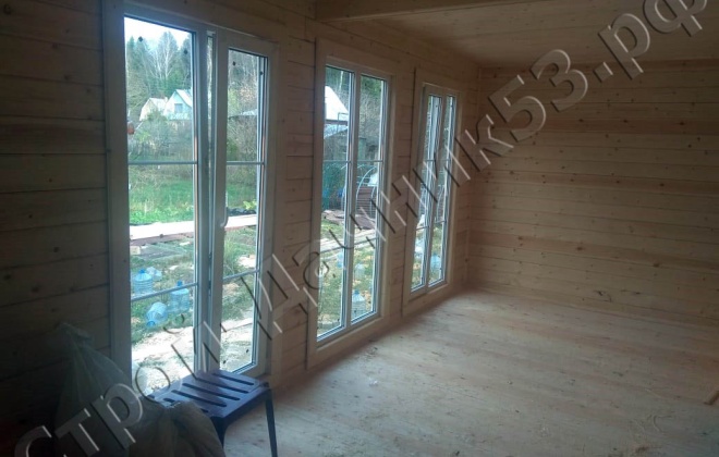 4 Брусовой дом 9×9, 81 м², Московская область, Рузский городской округ, Город Руза (7)